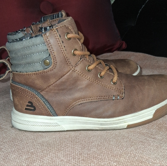 Bull Boxer Brown Kids Boots with Side Zipper - Picture 4 of 12